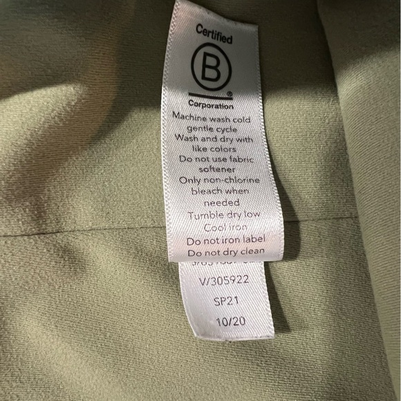 Athleta Leggings Womens Elation Rib Tight Mid Rise Athletic 24” Olive Green M - Picture 13 of 15